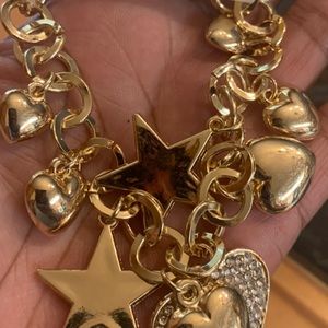 18k Gold Charm Bracelet